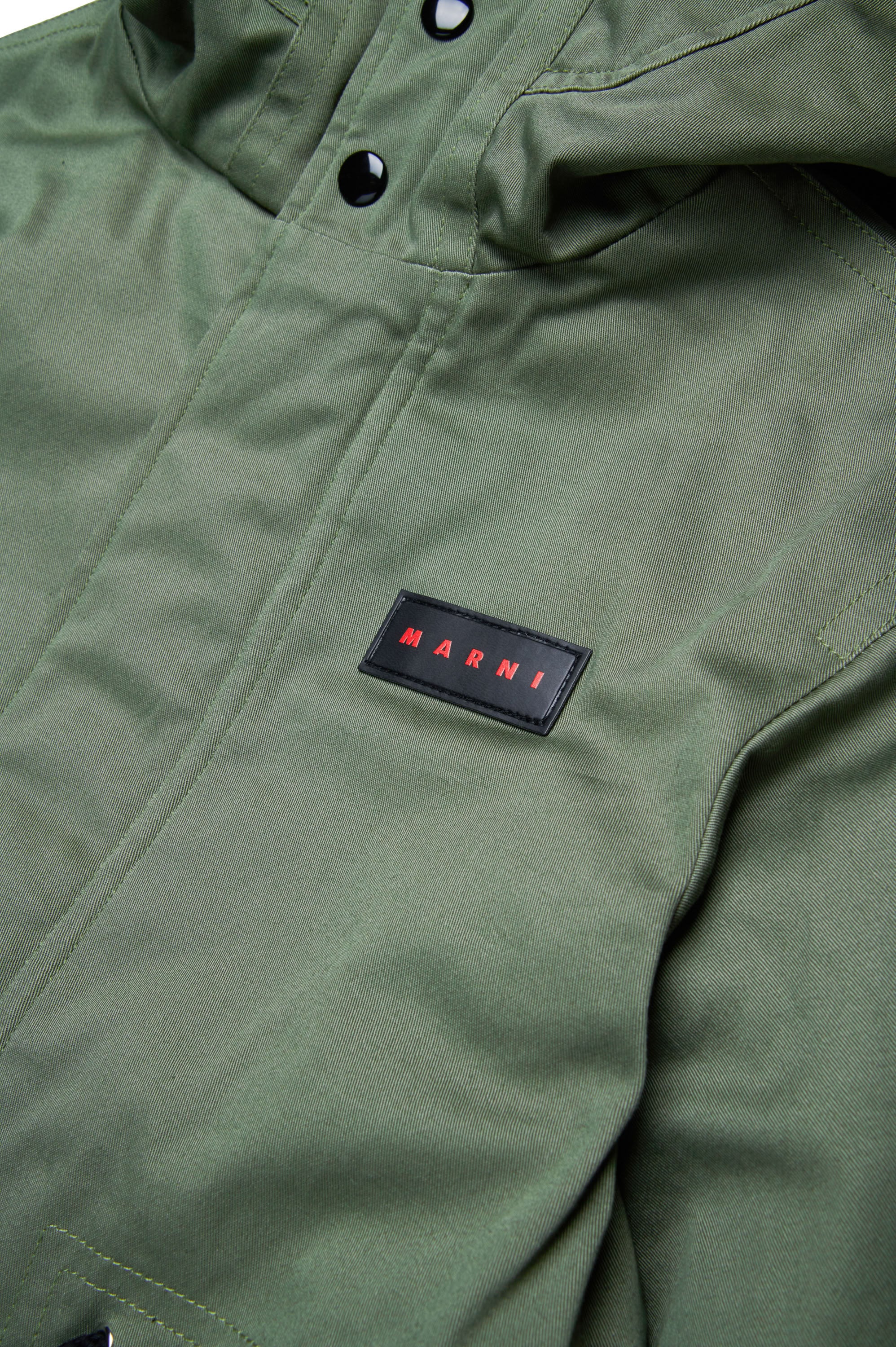 Hooded parka - Deep Lichen Green