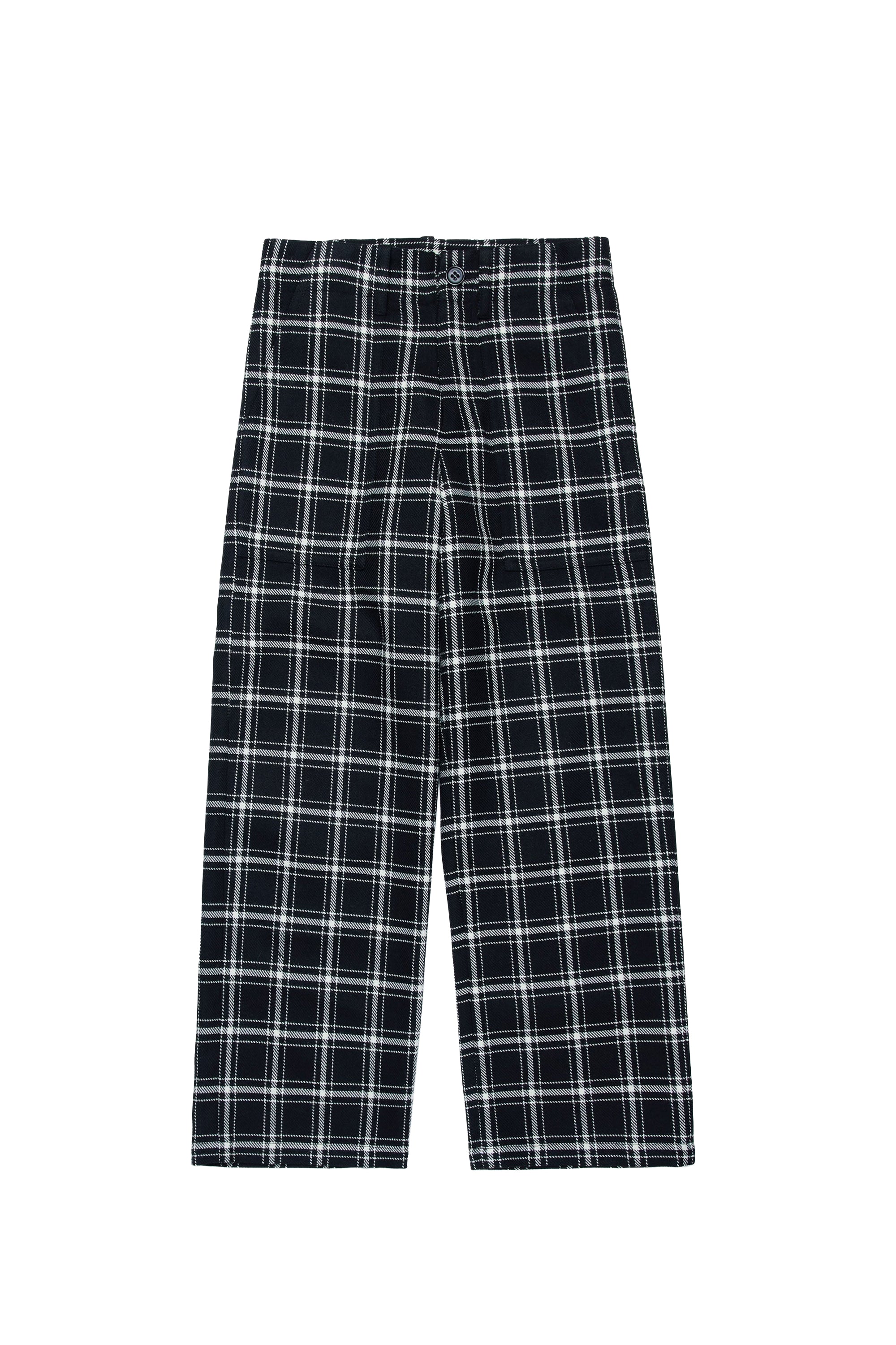 Pantalon à carreaux - Black