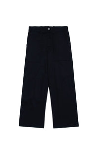 Trousers with pockets - Black