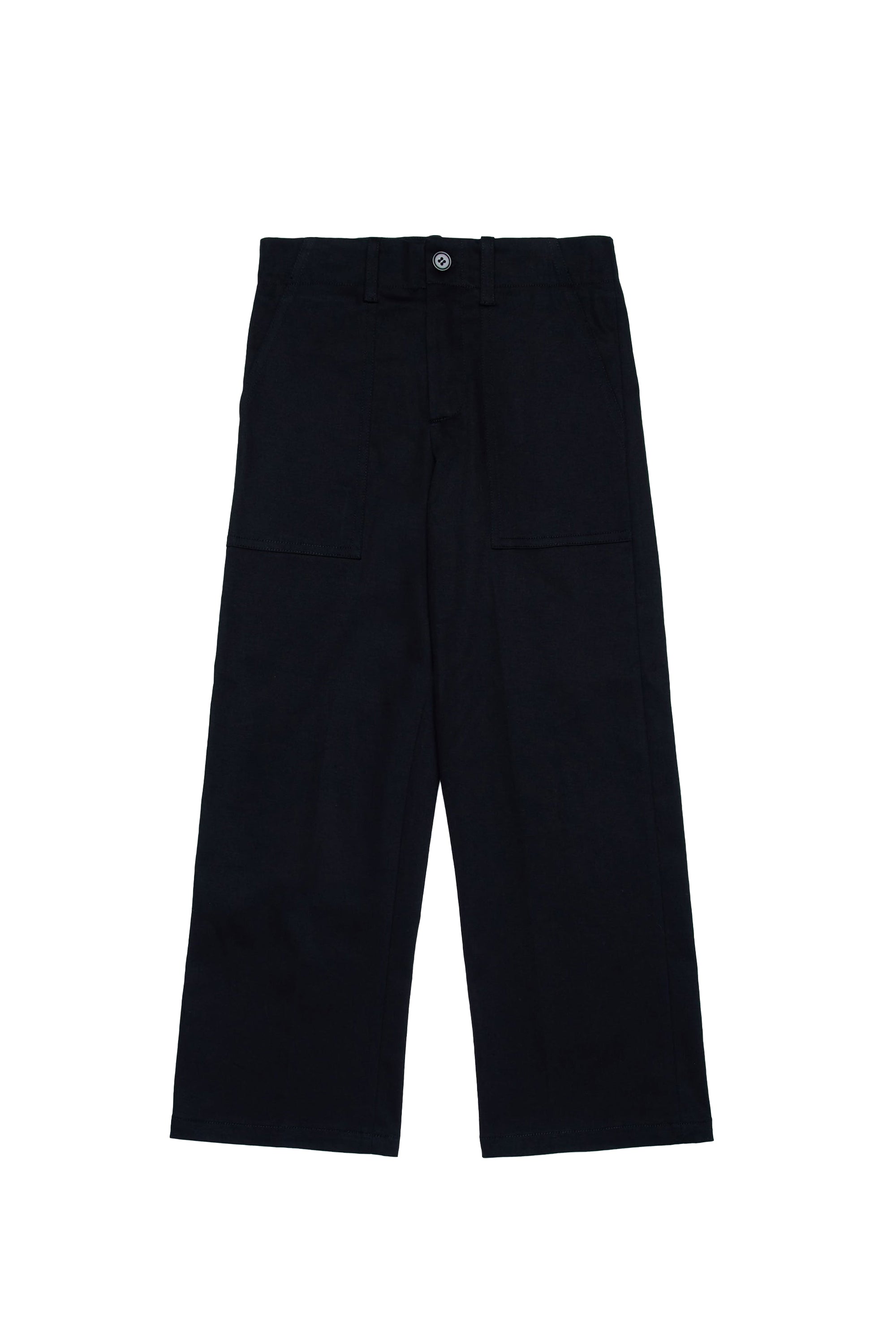 Trousers with pockets - Black