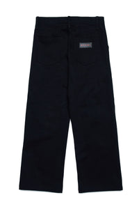 Trousers with pockets - Black