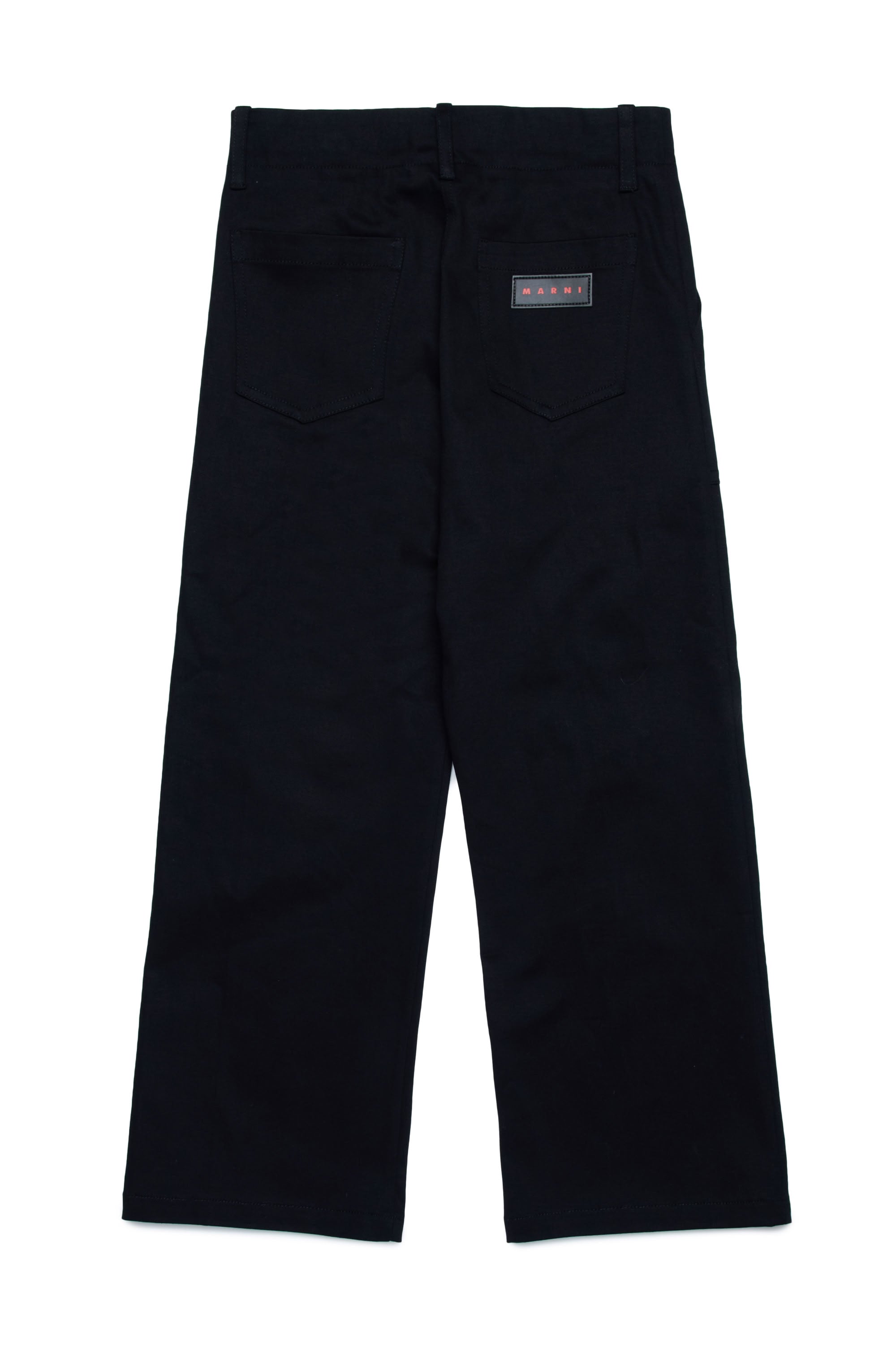 Trousers with pockets - Black
