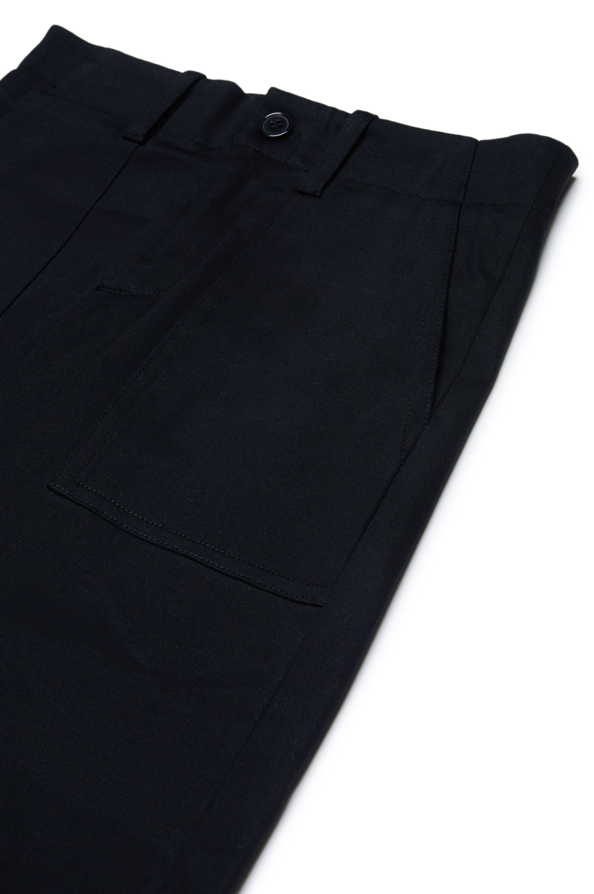 Trousers with pockets - Black