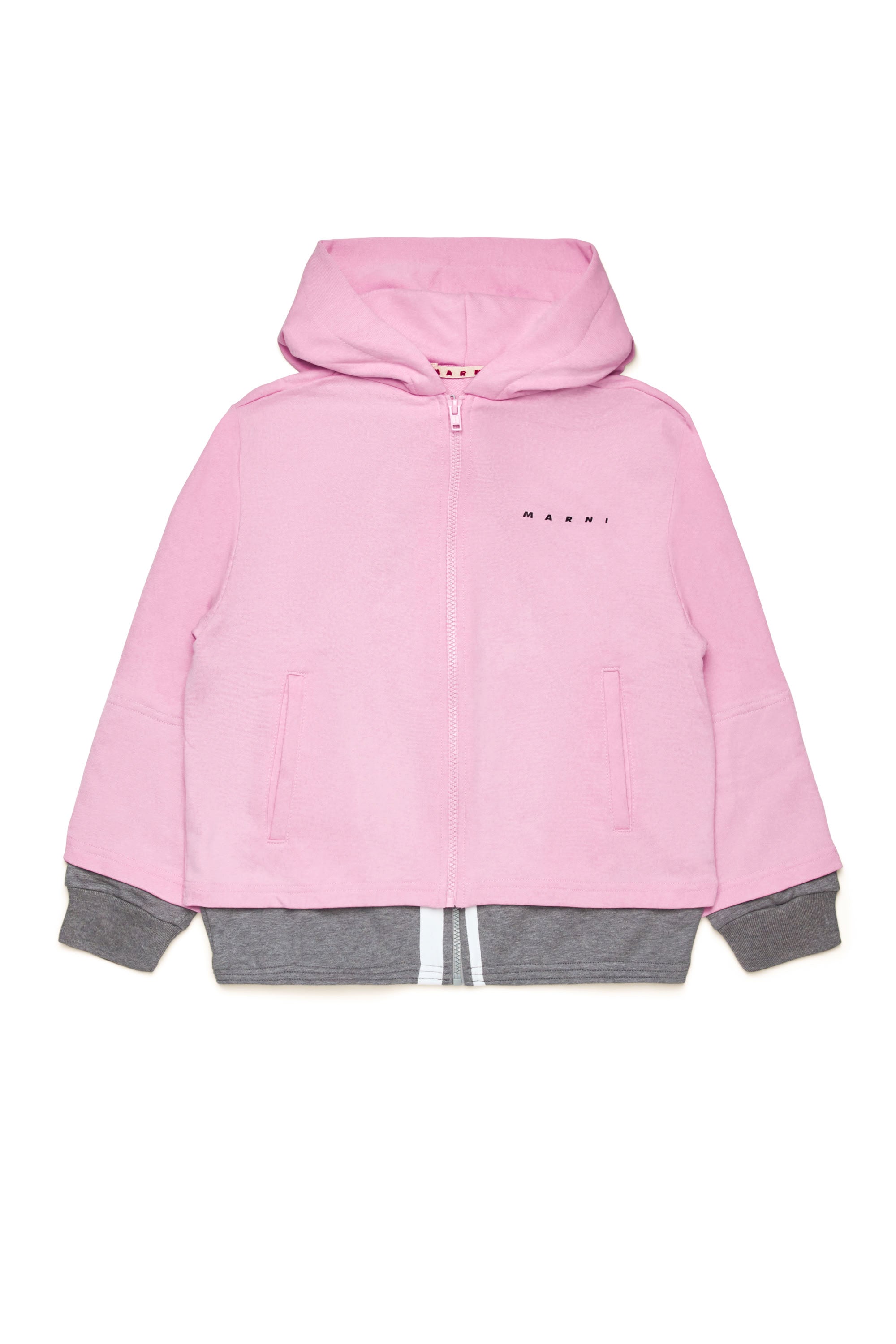Hoodie with logo - Lilac Sachet