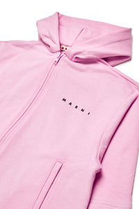 Hoodie with logo - Lilac Sachet