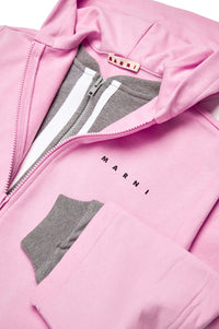 Hoodie with logo - Lilac Sachet