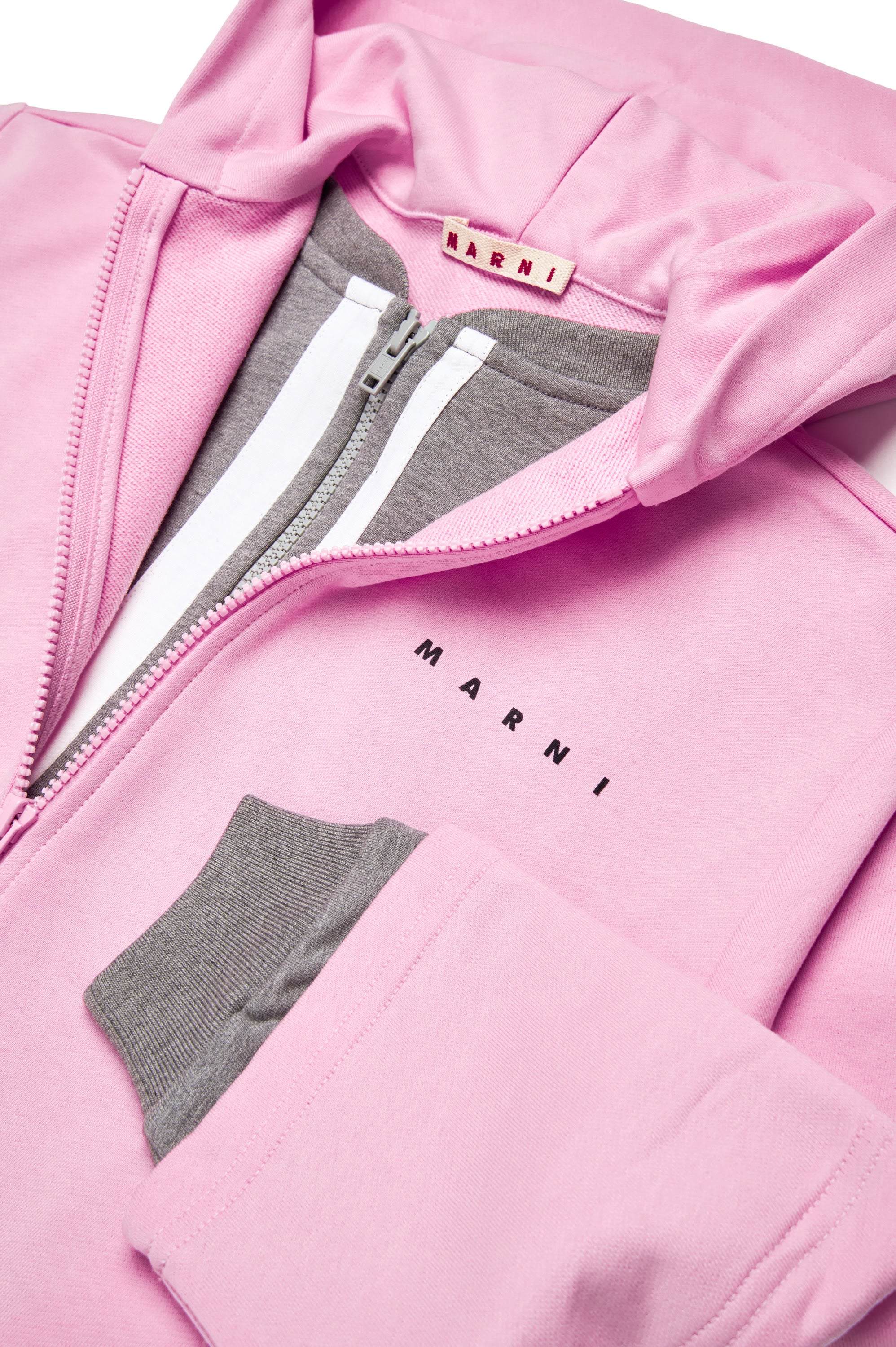 Hoodie with logo - Lilac Sachet