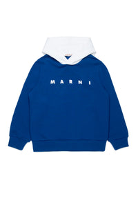 Sweat à capuche avec logo - True Blue