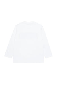 T-shirt à manches longues avec logo - Light Natural