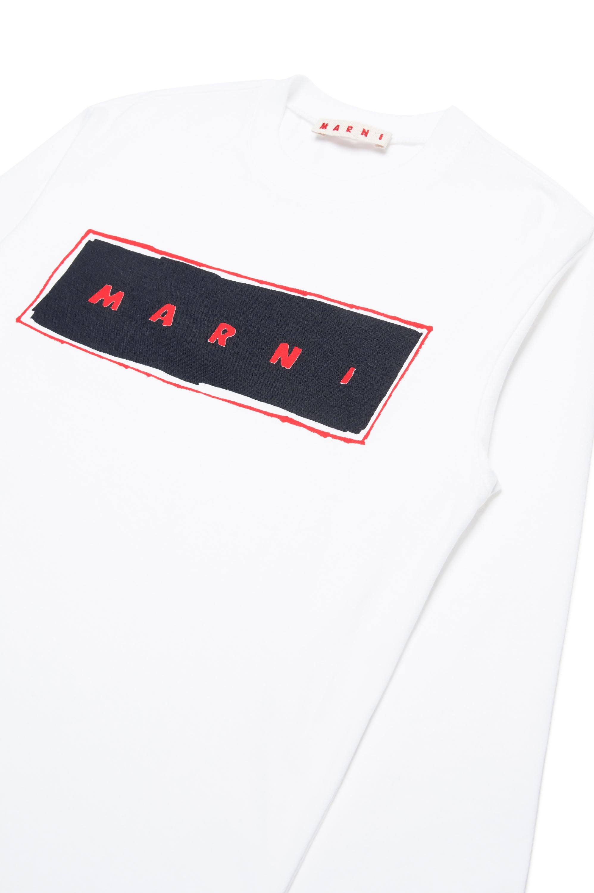 T-shirt à manches longues avec logo - Light Natural