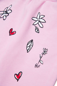 Pantalon de survêtement à imprimé - Lilac Sachet