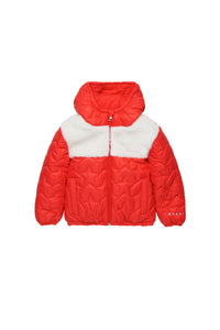 Hooded jacket - Bright Red