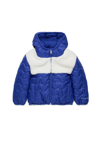 Doudoune à capuche - True Blue