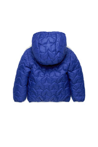 Doudoune à capuche - True Blue