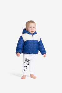 Doudoune à capuche - True Blue