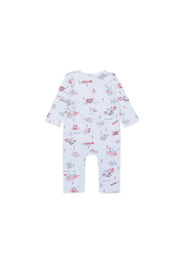 Printed jumpsuit - Medium Gray Melange