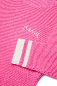 Sweatshirt with embroidery - Lilac Sachet