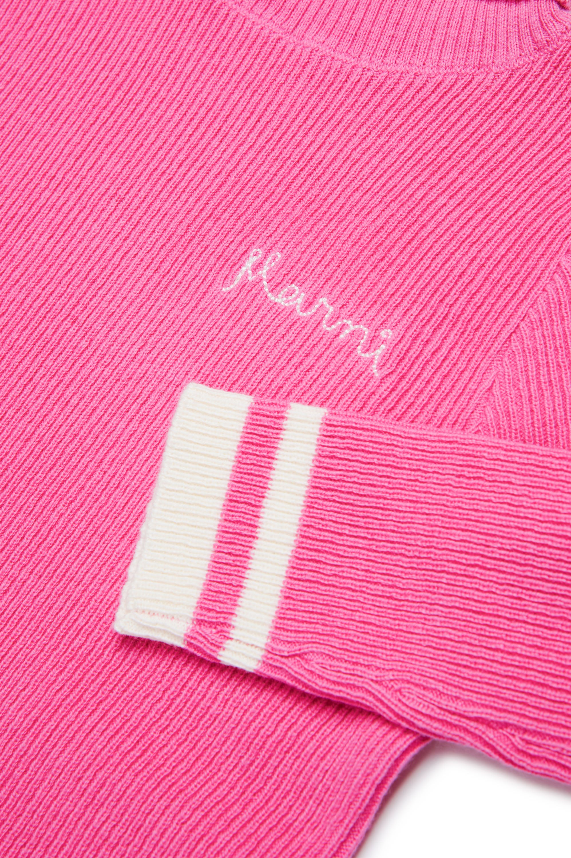 Sweatshirt with embroidery - Lilac Sachet