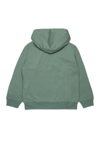 Sweat à capuche avec logo - Deep Lichen Green