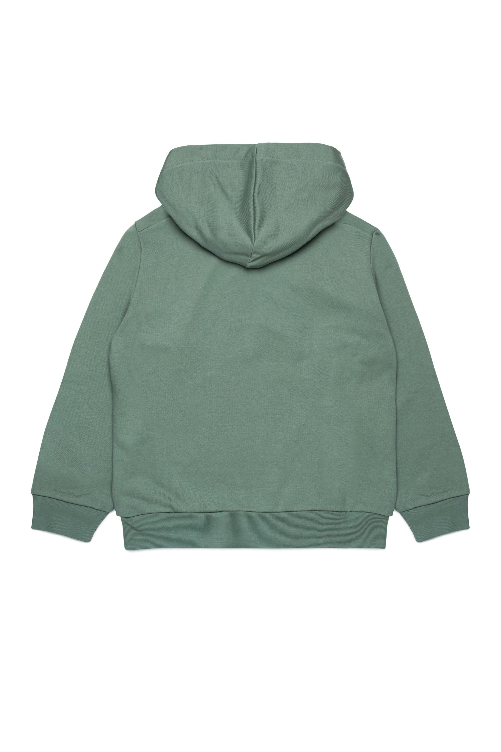 Sweat à capuche avec logo - Deep Lichen Green