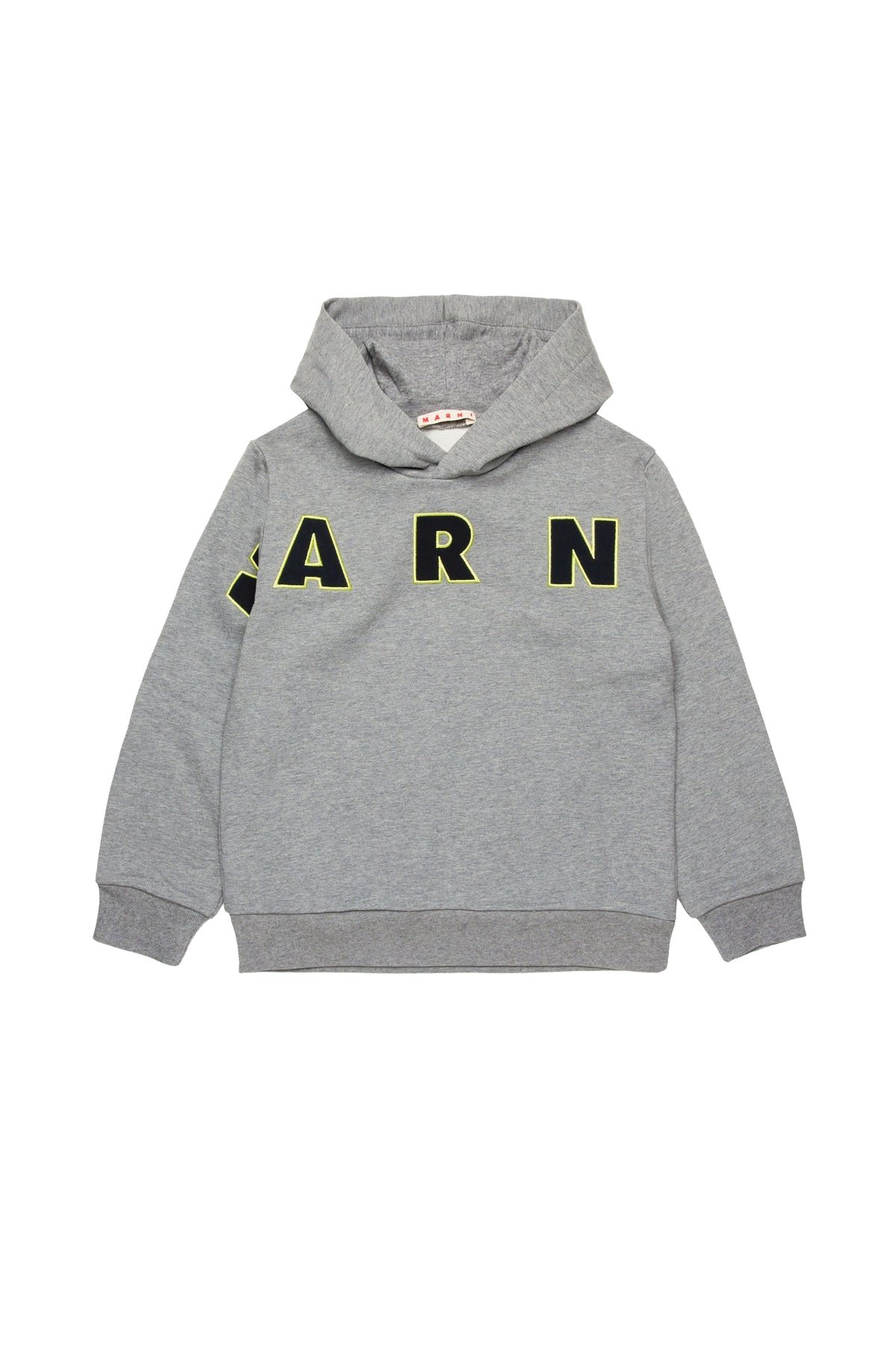 Sweat à capuche avec logo - Medium Gray Melange