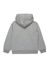 Sweat à capuche avec logo - Medium Gray Melange