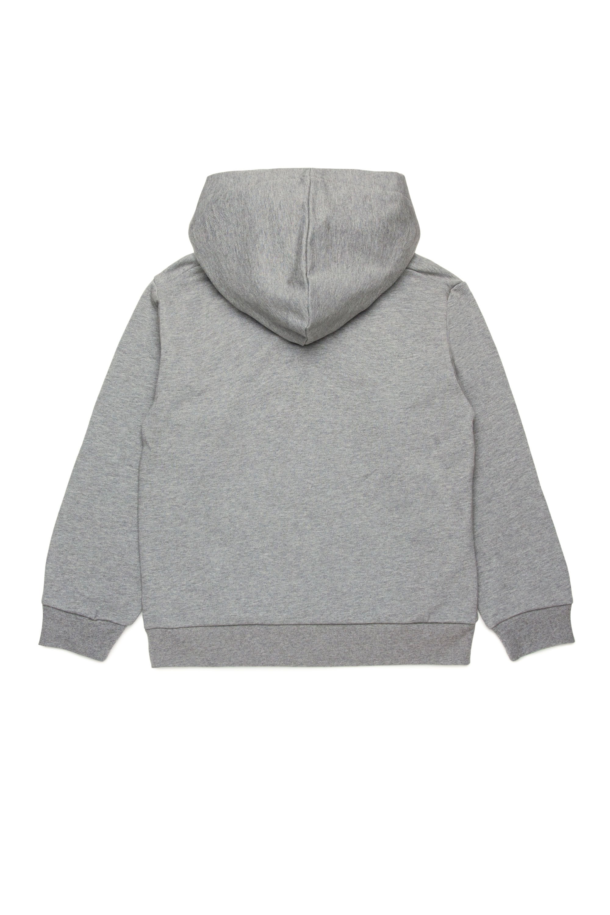 Sweat à capuche avec logo - Medium Gray Melange