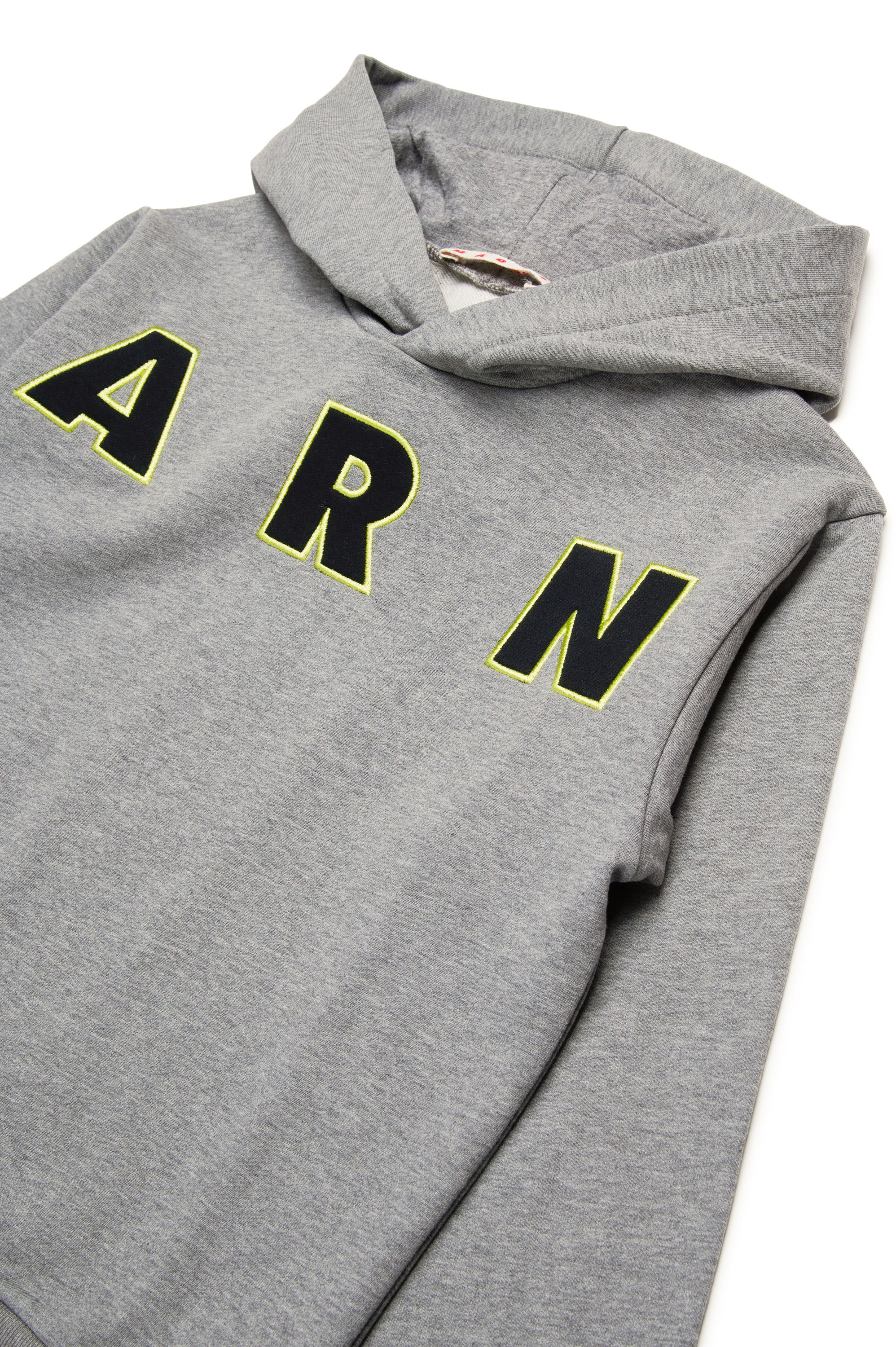Sweat à capuche avec logo - Medium Gray Melange