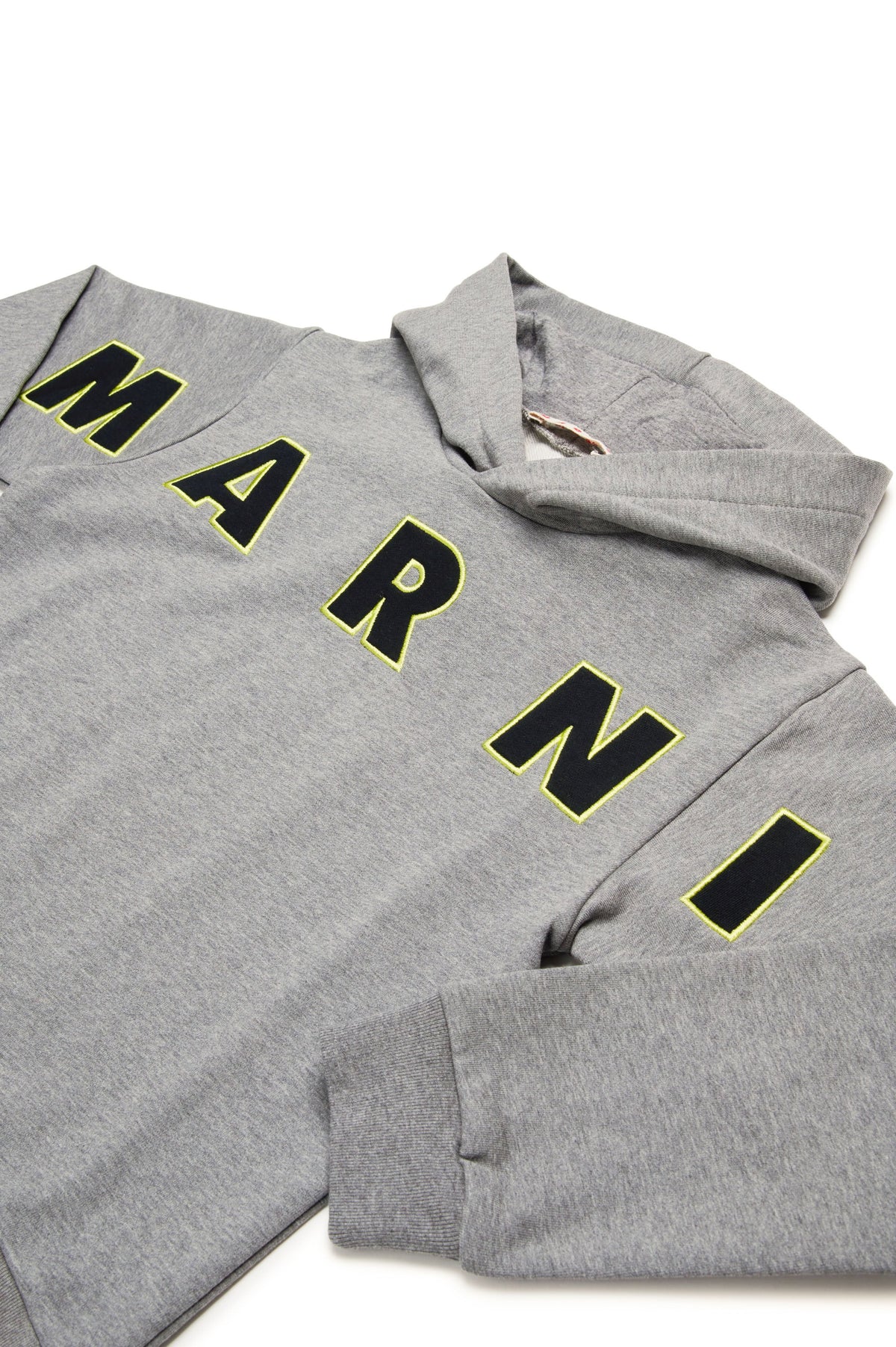 Sweat à capuche avec logo - Medium Gray Melange