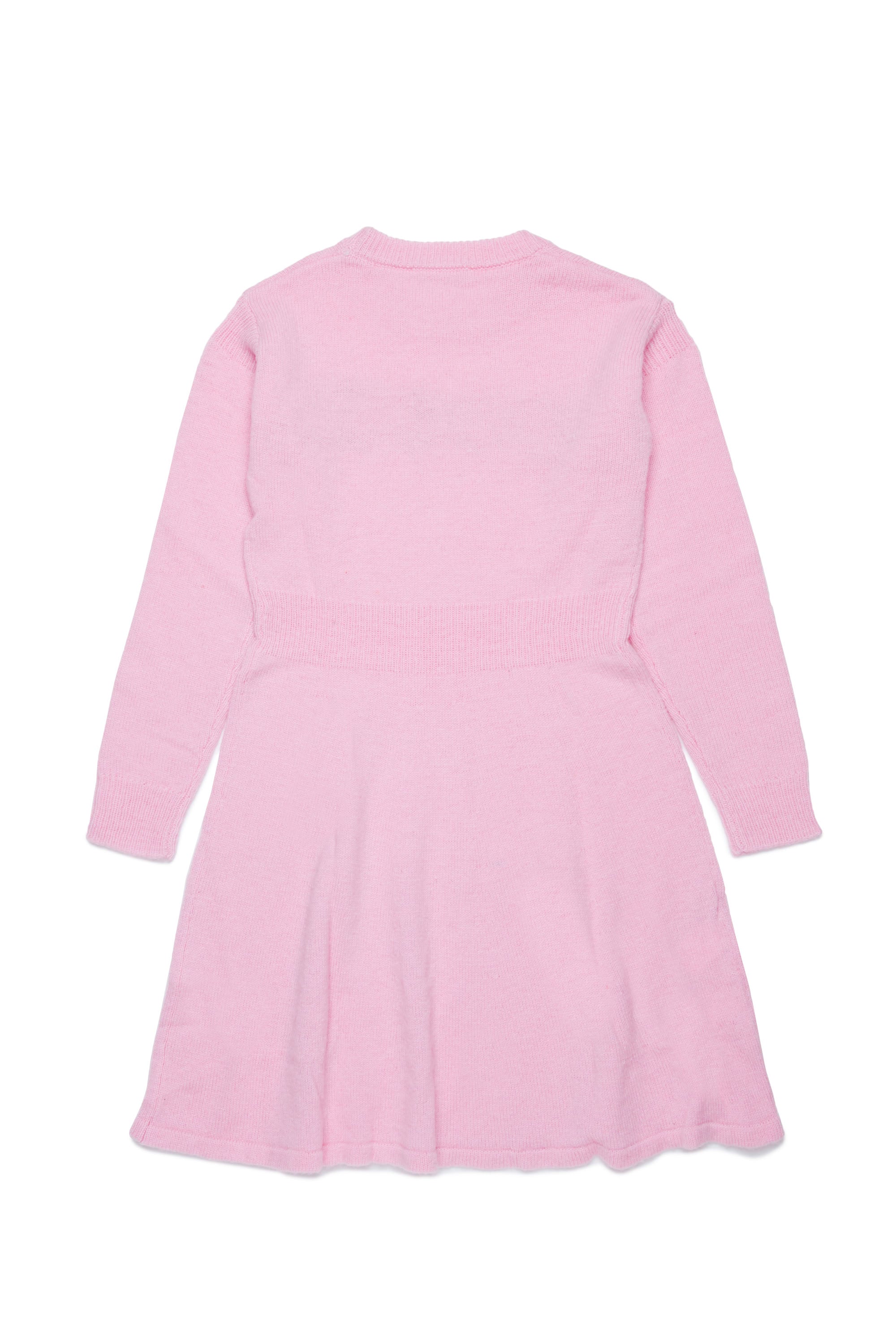 Flared wool dress - Lilac Sachet