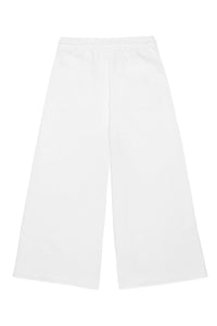 Flared sweatpants with pockets - Light Natural