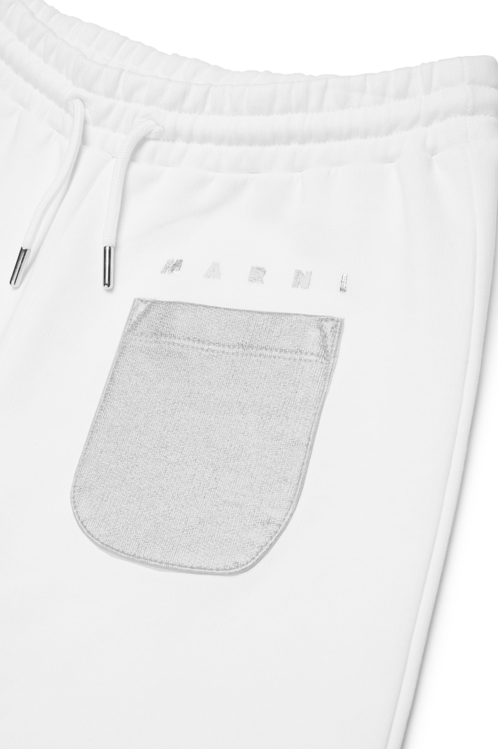 Flared sweatpants with pockets - Light Natural