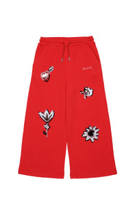 Pantalon de survêtement avec cordon de serrage - Bright Red