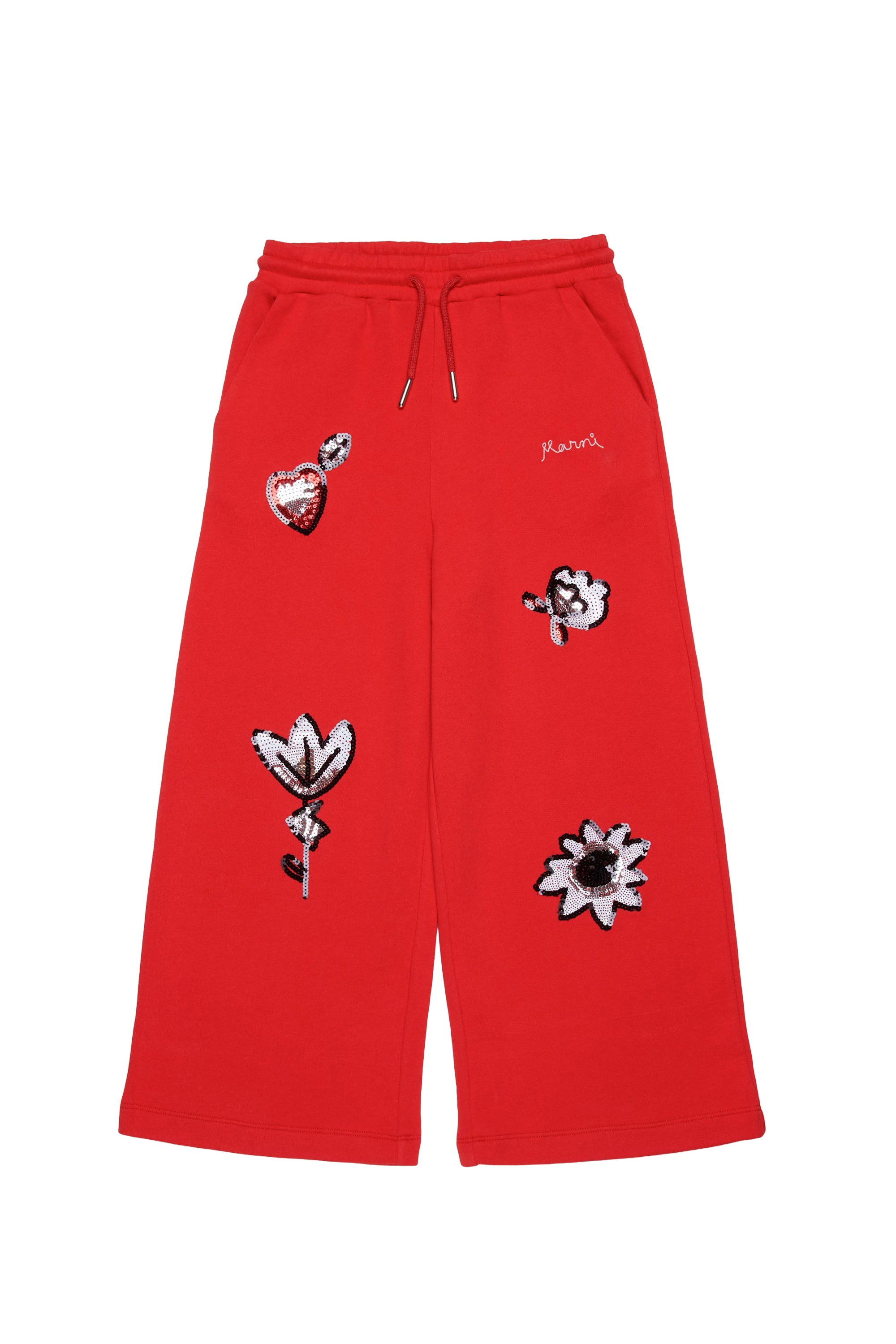 Pantalon de survêtement avec cordon de serrage - Bright Red