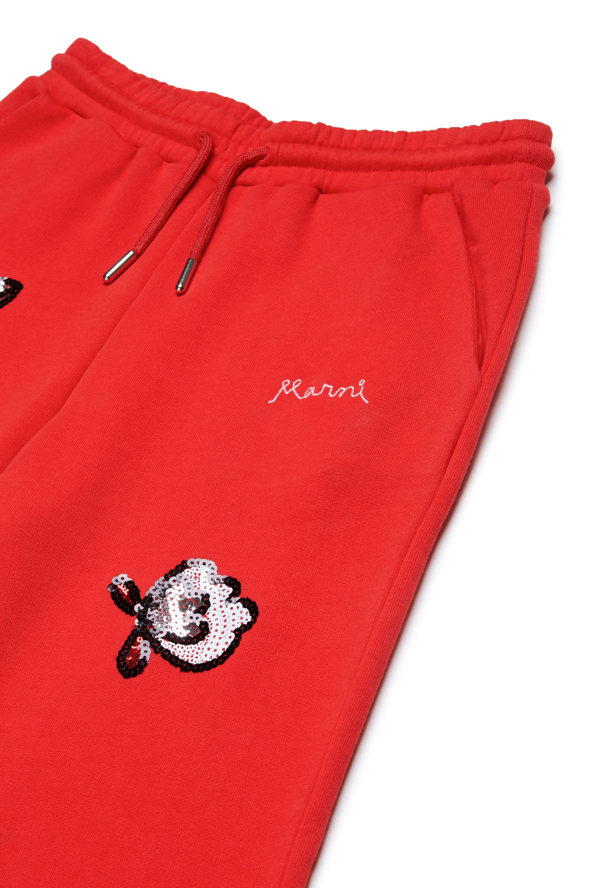 Pantalon de survêtement avec cordon de serrage - Bright Red