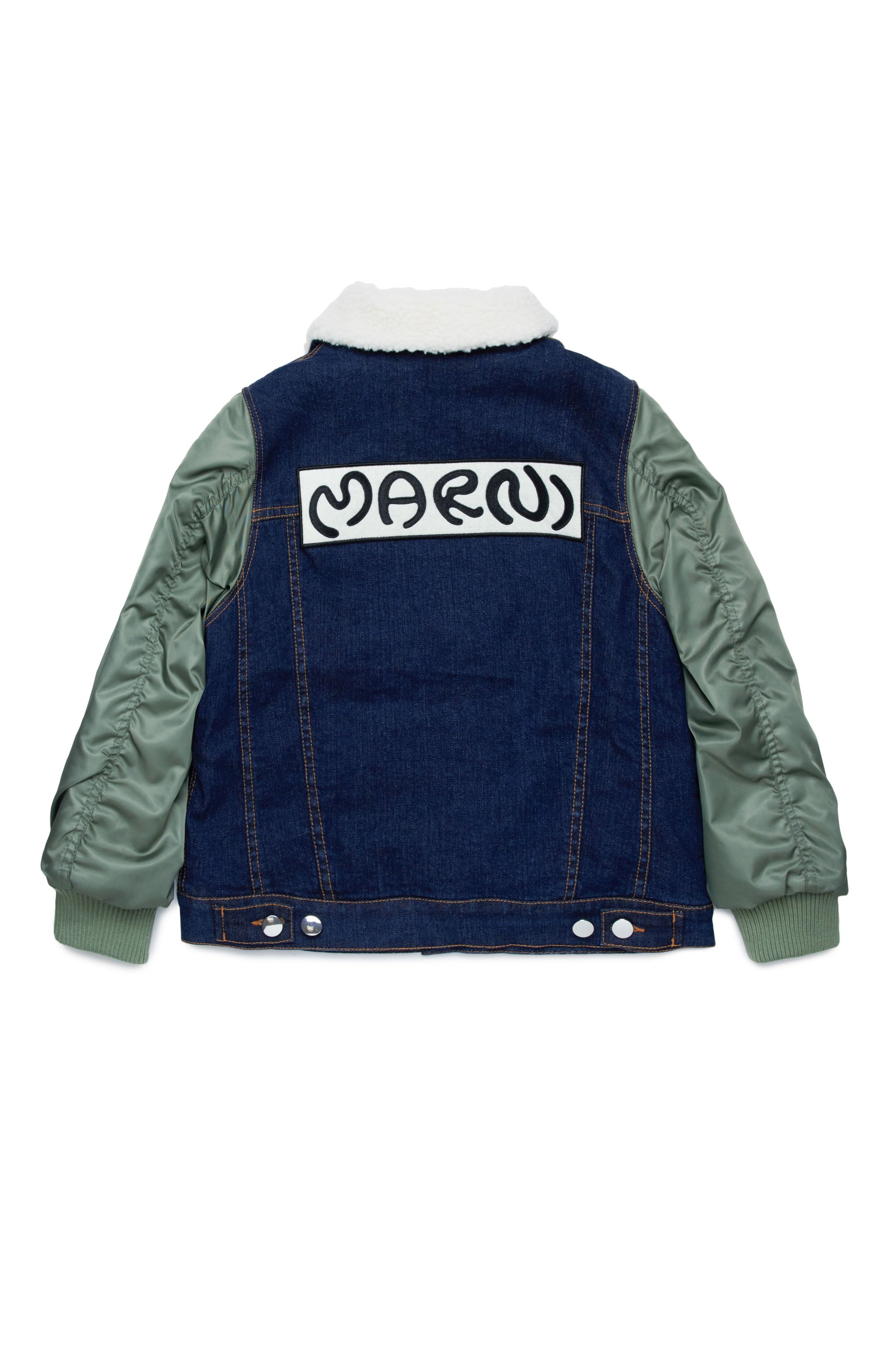 Two-tone denim jacket - Denim