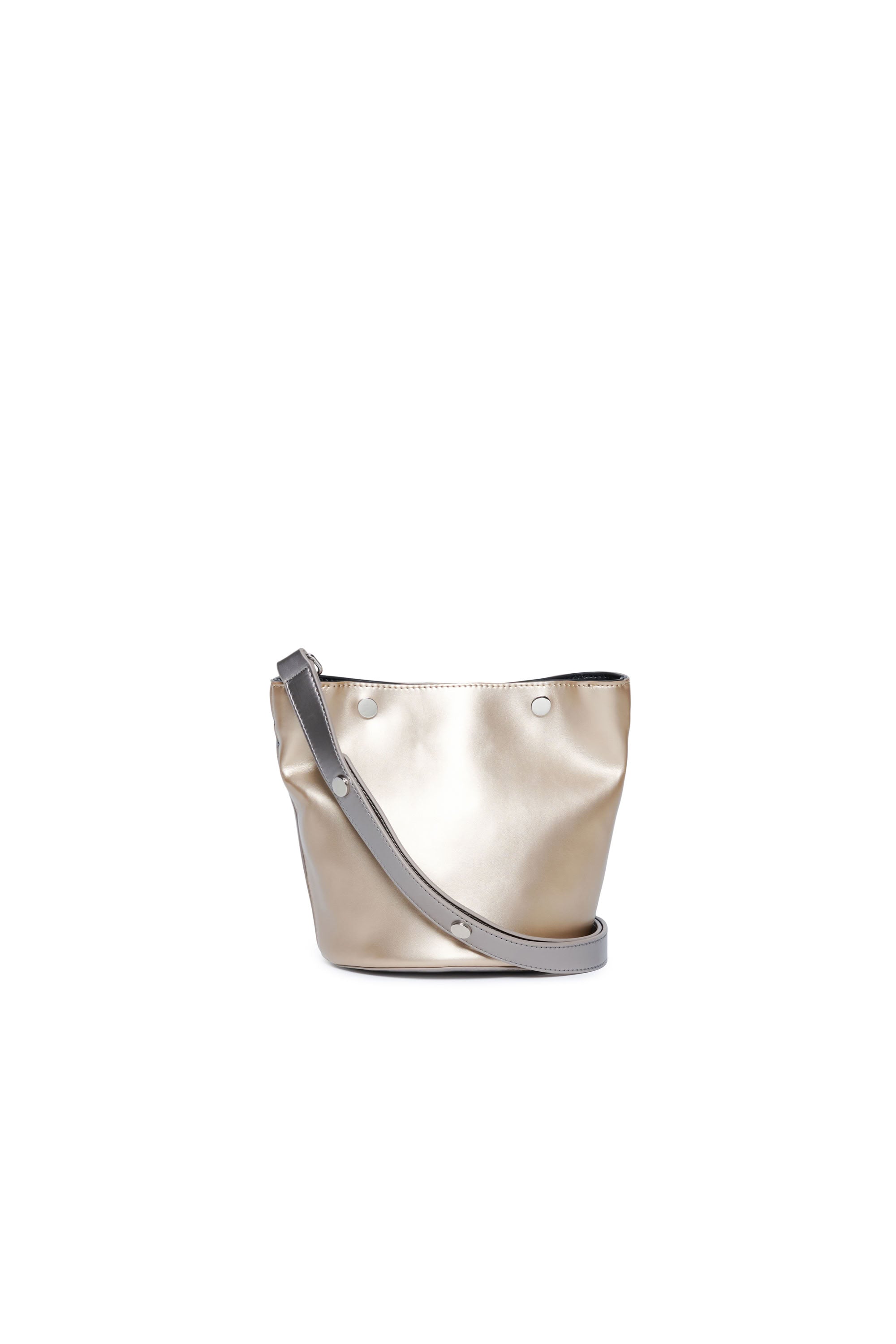 Bag with two-tone printed logo - Gold & Silver