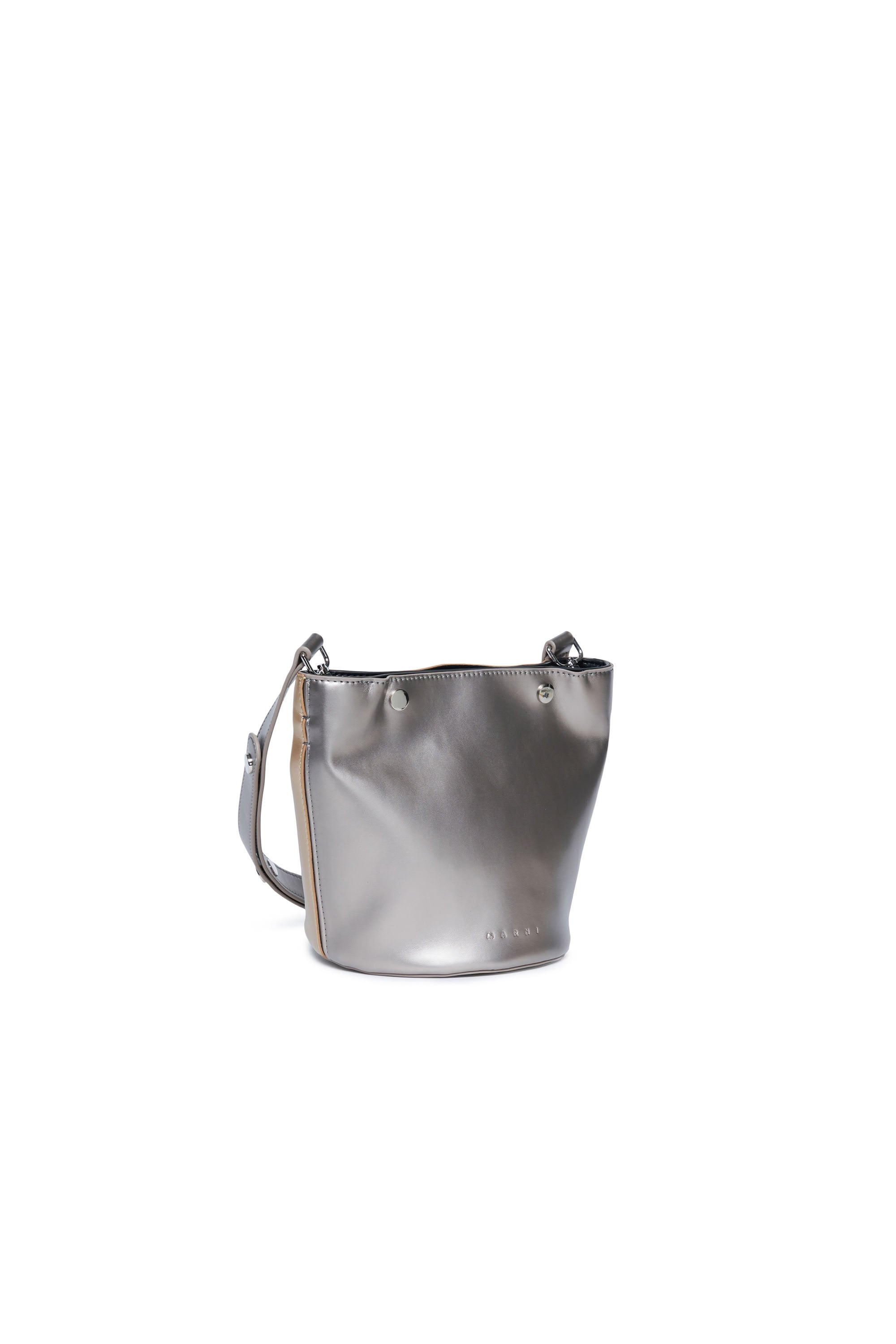 Bag with two-tone printed logo - Gold & Silver