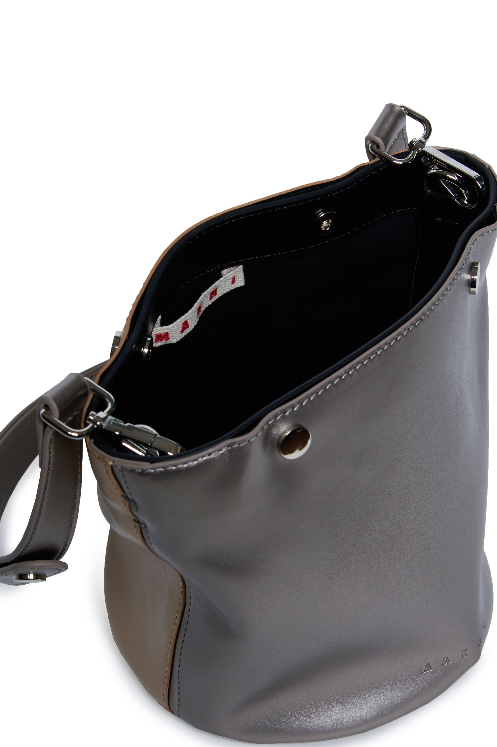 Bag with two-tone printed logo - Gold & Silver