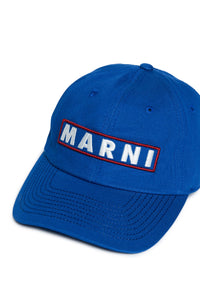 Cap with logo - True Blue