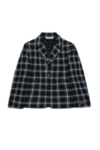 Veste à carreaux - Black