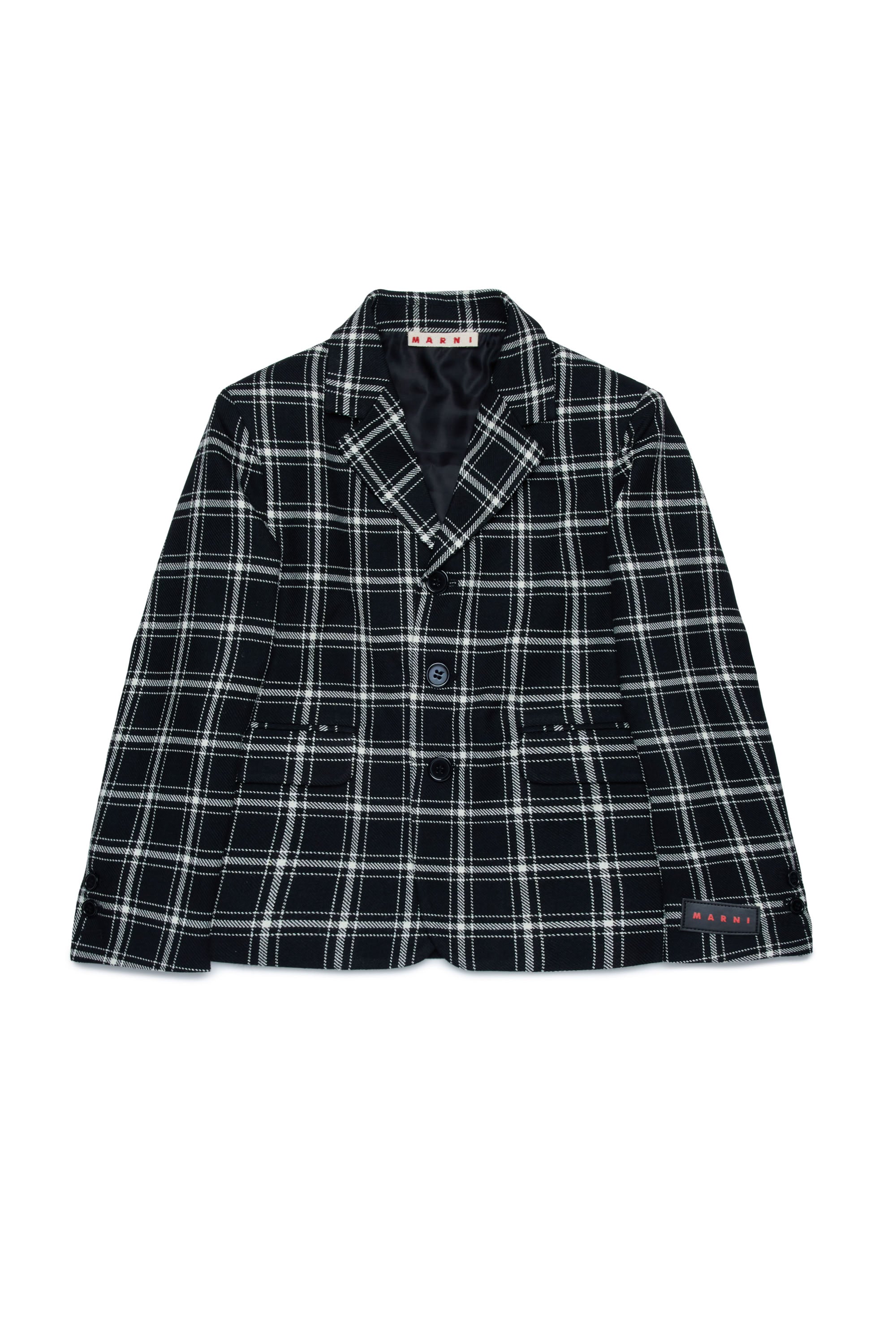 Veste à carreaux - Black