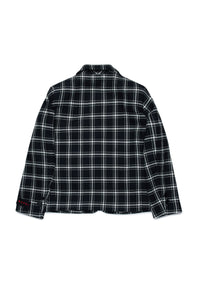 Veste à carreaux - Black