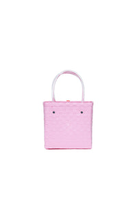 Sac Blossom à carreaux tressé - M Lilac Sacket