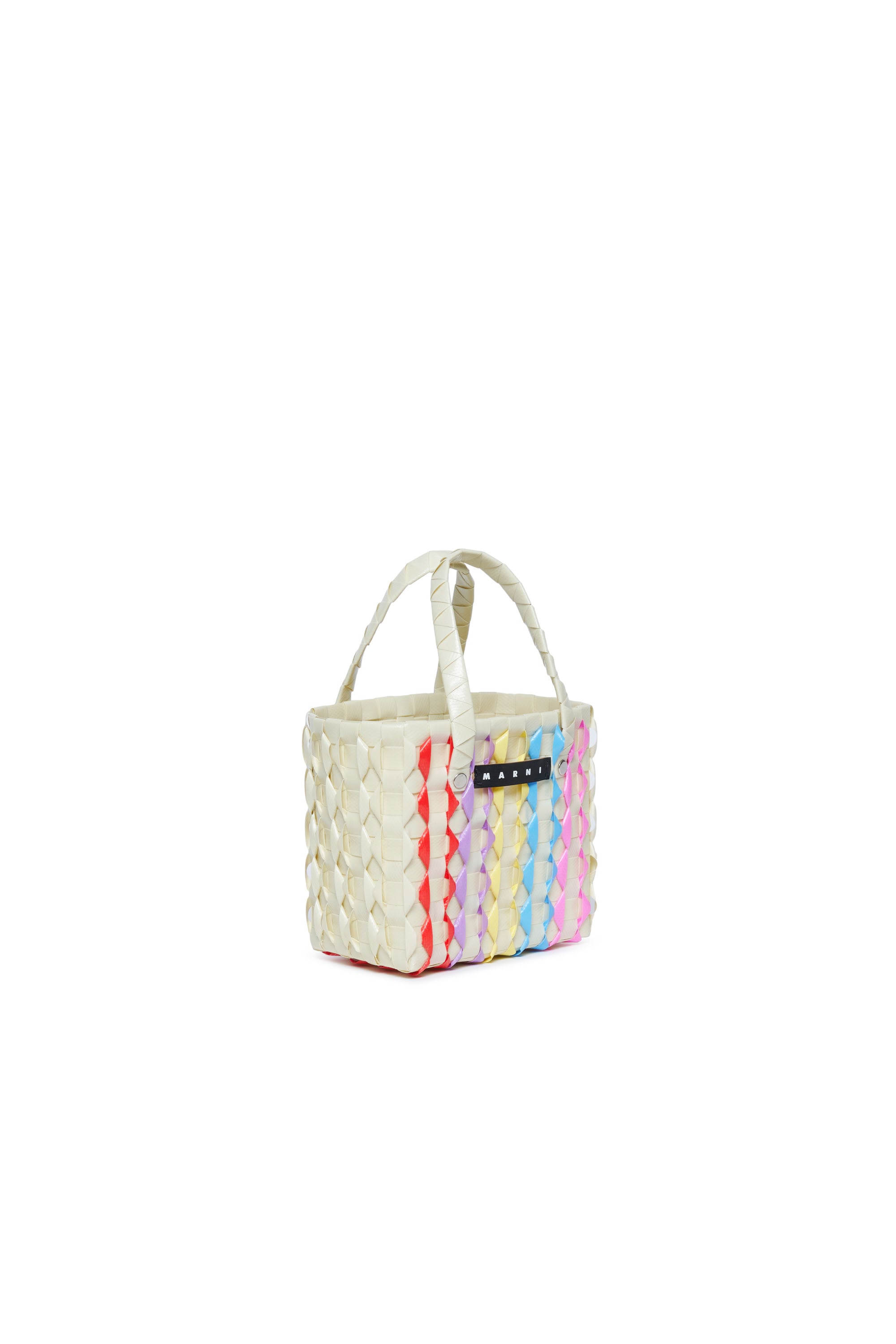 Braided check Pastry bag - Natural & Multicolor