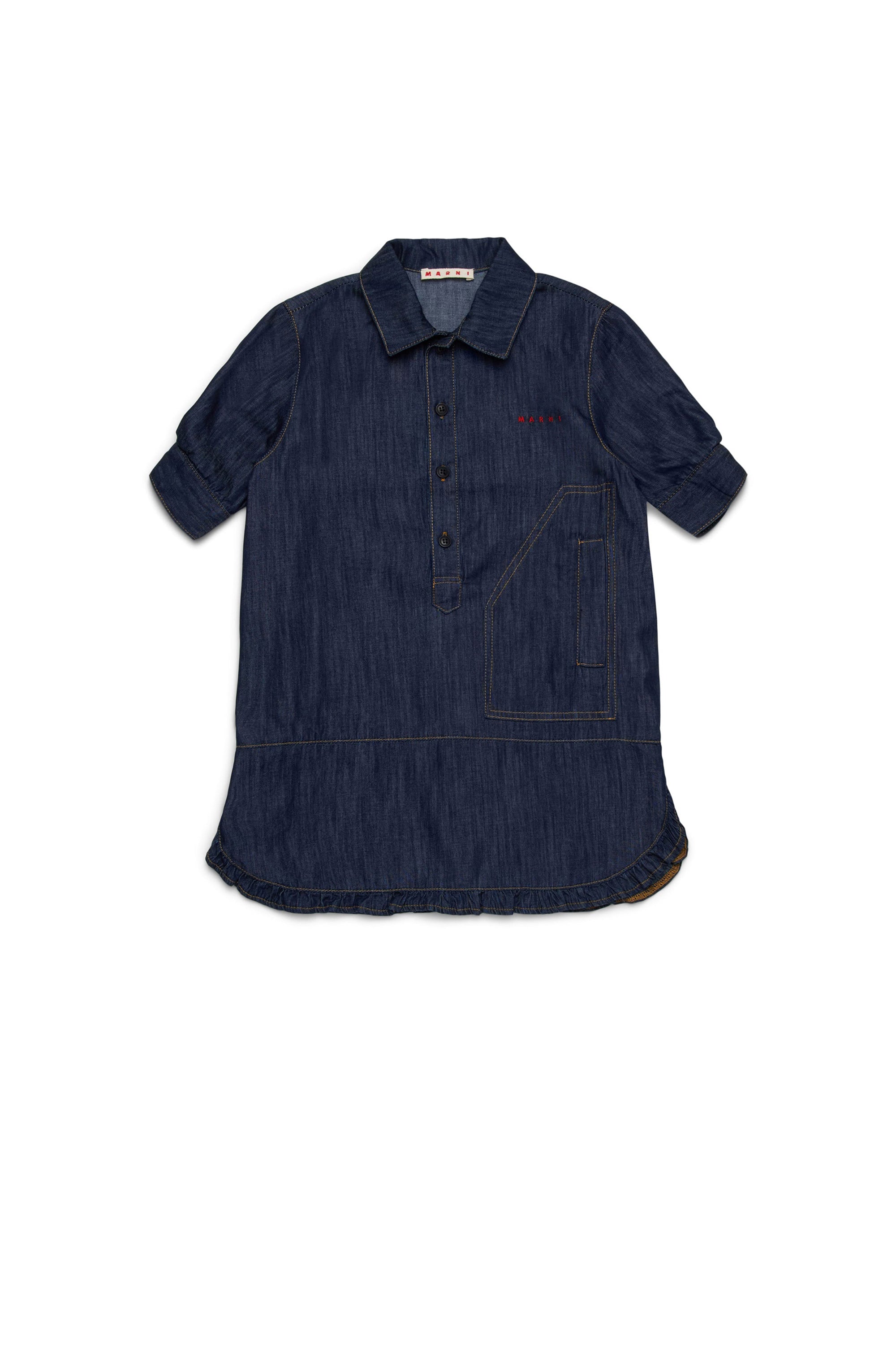Denim shirt dress - Denim