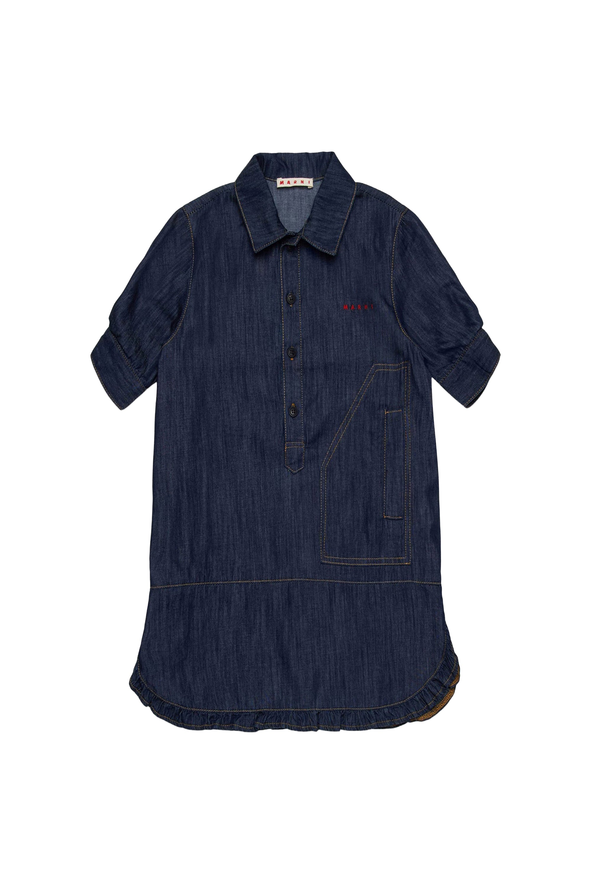 Denim shirt dress - Denim