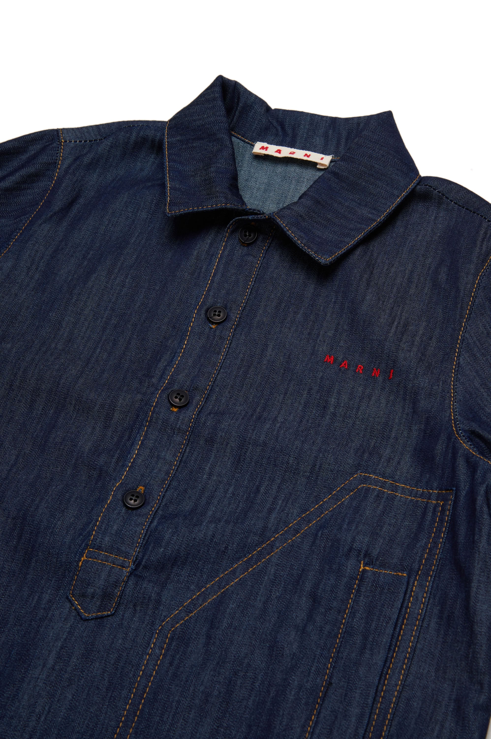 Denim shirt dress - Denim