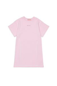 Dress with printed logo - Soft Pink