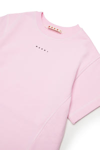 Dress with printed logo - Soft Pink